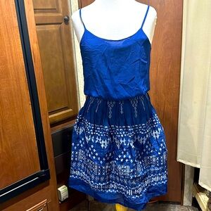 Cute dress, Royal blue